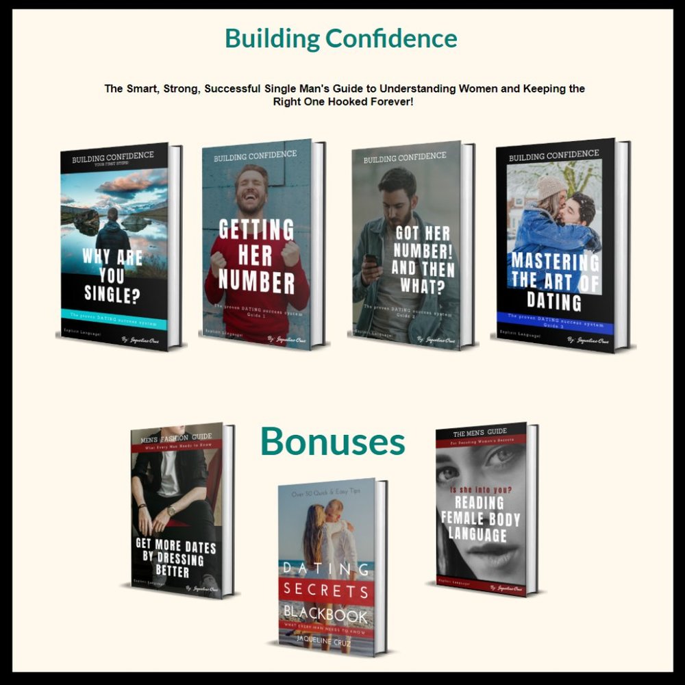 Black Friday  Bundle 7 E-books bundle B Confidence